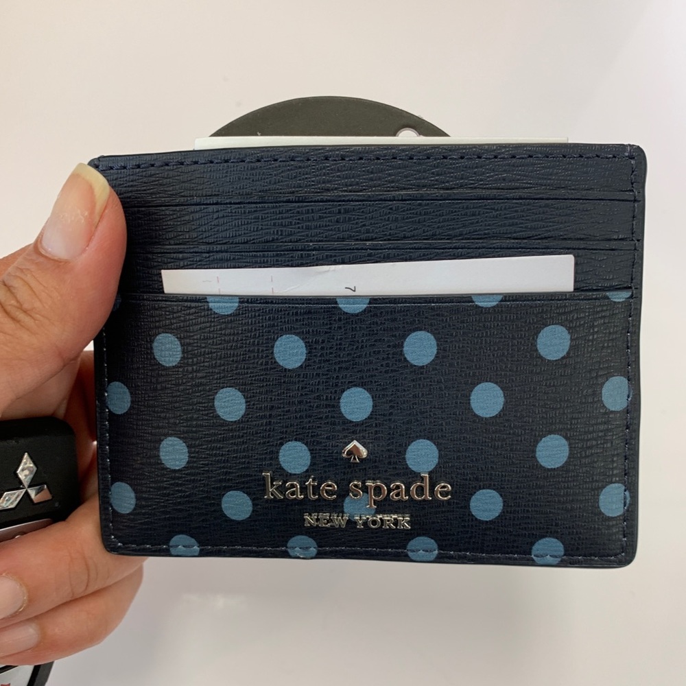 Authentic Kate spade leather Disney Alice card cs - Picture 6 of 7